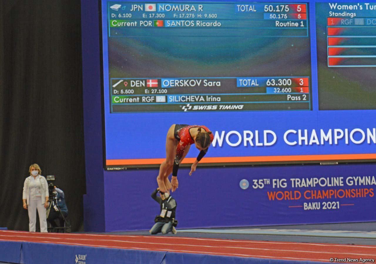 First day of 35th World Trampoline Championships kicks off in Baku (PHOTOS)