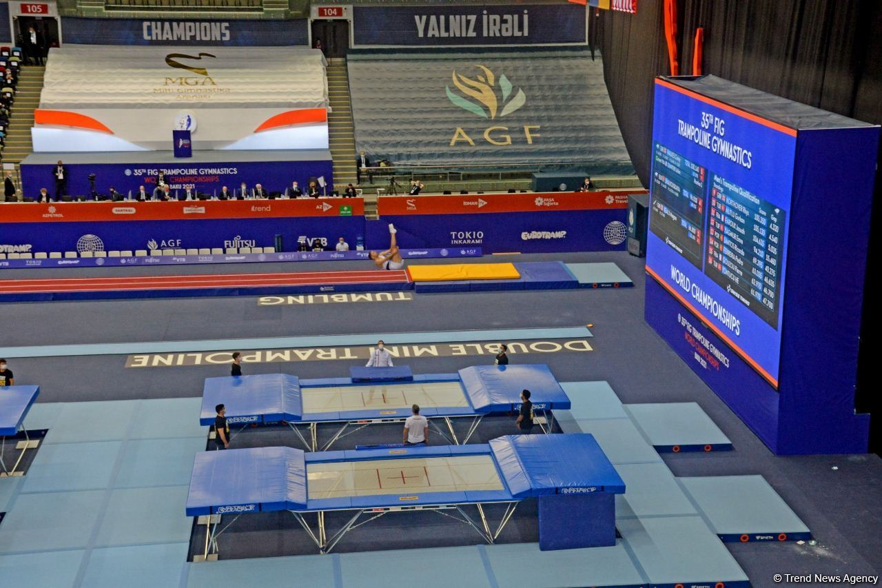 First day of 35th World Trampoline Championships kicks off in Baku (PHOTOS)