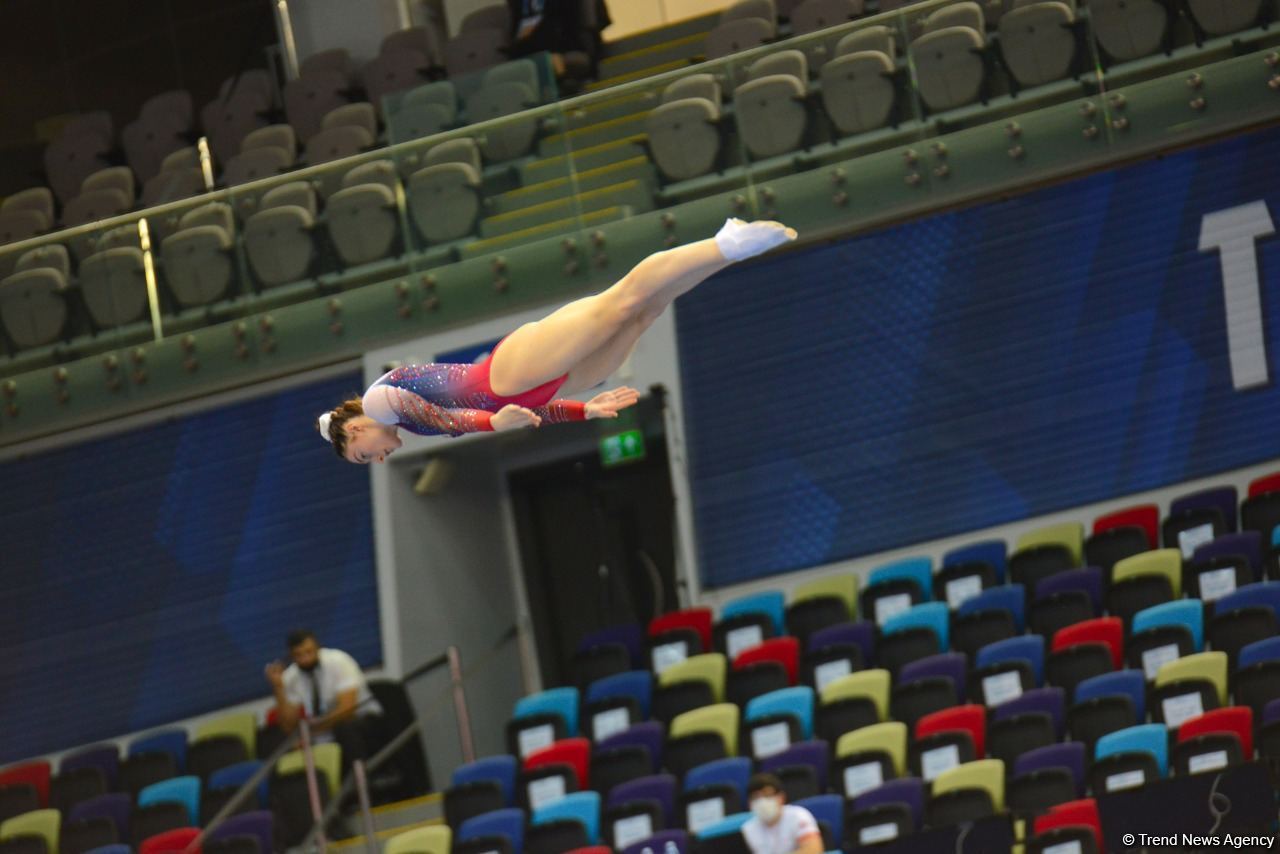 First day of 35th World Trampoline Championships kicks off in Baku (PHOTOS)