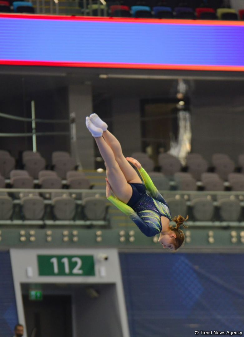 First day of 35th World Trampoline Championships kicks off in Baku (PHOTOS)