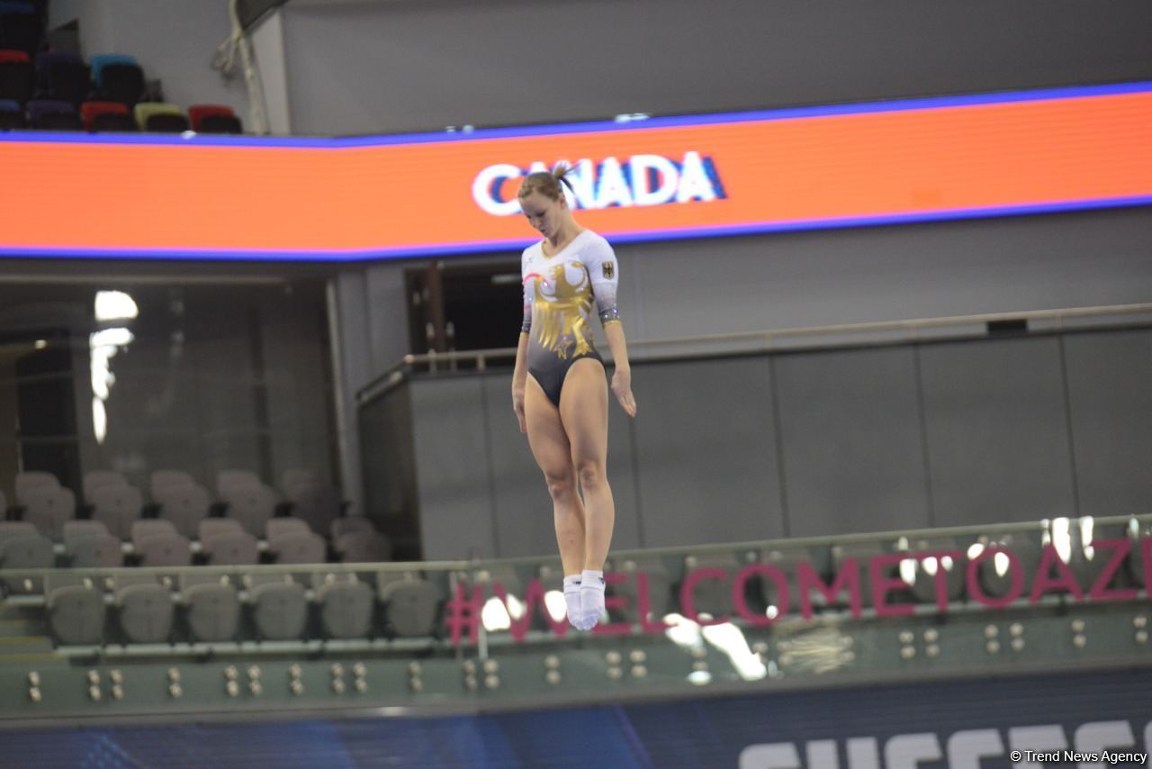 First day of 35th World Trampoline Championships kicks off in Baku (PHOTOS)