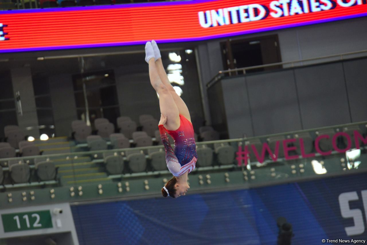 First day of 35th World Trampoline Championships kicks off in Baku (PHOTOS)