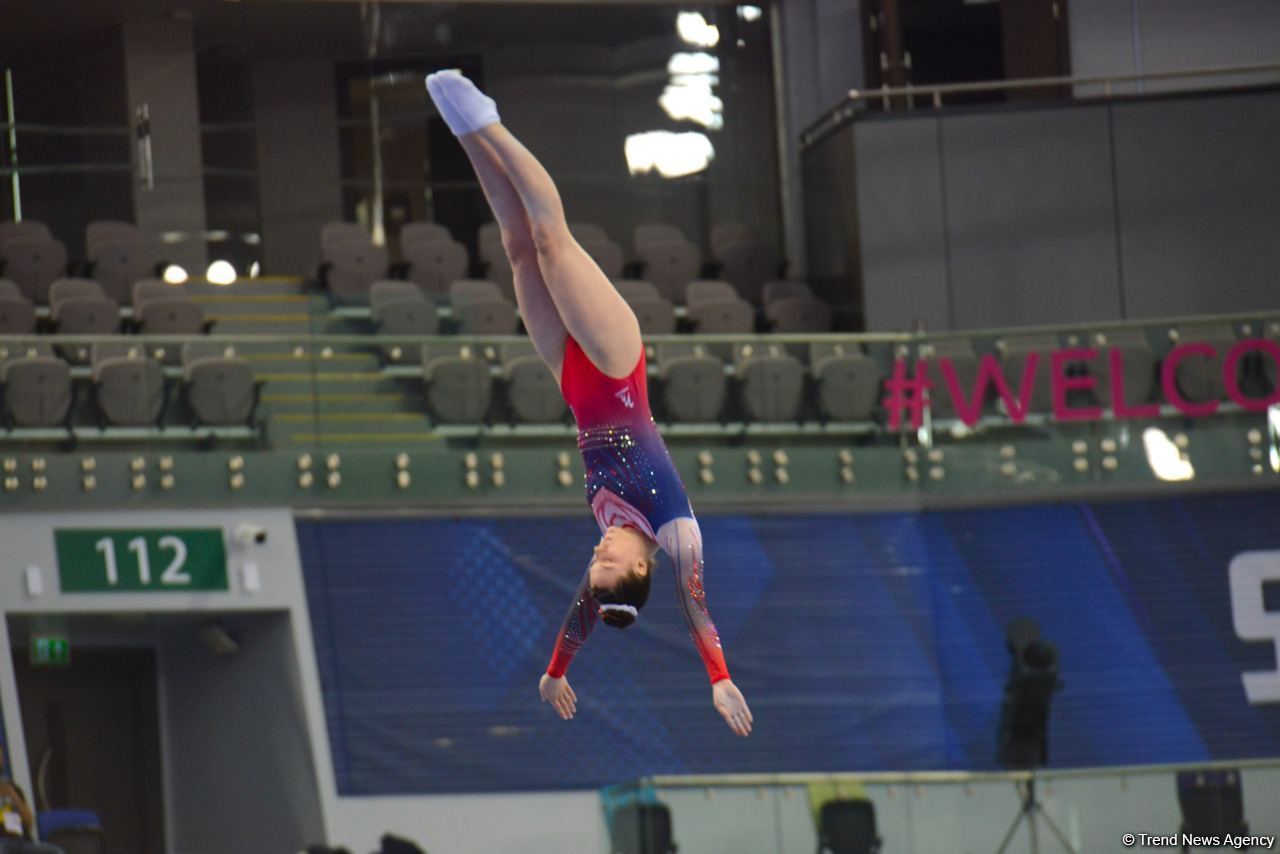 First day of 35th World Trampoline Championships kicks off in Baku (PHOTOS)