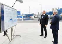 President Ilham Aliyev attended opening of new Bilajari locomotive depot (PHOTO/VIDEO)