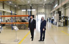President Ilham Aliyev attended opening of new Bilajari locomotive depot (PHOTO/VIDEO)
