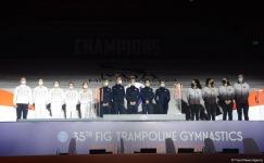 Baku holds award ceremony of winners at 35th FIG World Championships (PHOTO)
