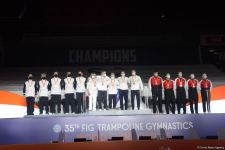 Baku holds award ceremony of winners at 35th FIG World Championships (PHOTO)
