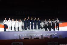 Baku holds award ceremony of winners at 35th FIG World Championships (PHOTO)