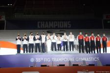 Baku holds award ceremony of winners at 35th FIG World Championships (PHOTO)