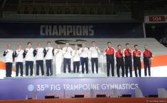 Baku holds award ceremony of winners at 35th FIG World Championships (PHOTO)