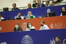 Finals among teams start at 35th FIG Trampoline Gymnastics World Championships in Baku (PHOTO)