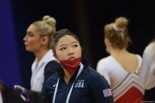 Finals among teams start at 35th FIG Trampoline Gymnastics World Championships in Baku (PHOTO)
