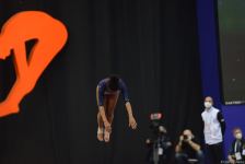 Finals among teams start at 35th FIG Trampoline Gymnastics World Championships in Baku (PHOTO)