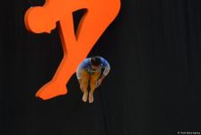 Finals among teams start at 35th FIG Trampoline Gymnastics World Championships in Baku (PHOTO)