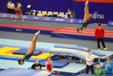 Second day of 35th FIG World Trampoline Championships kicks off in Baku (PHOTOS)