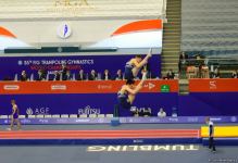 Second day of 35th FIG World Trampoline Championships kicks off in Baku (PHOTOS)
