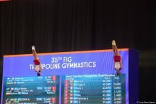 Second day of 35th FIG World Trampoline Championships kicks off in Baku (PHOTOS)