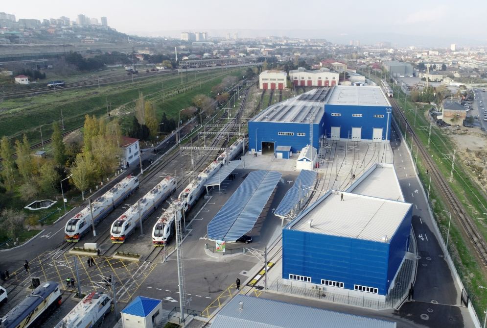 President Ilham Aliyev attended opening of new Bilajari locomotive depot (PHOTO/VIDEO)