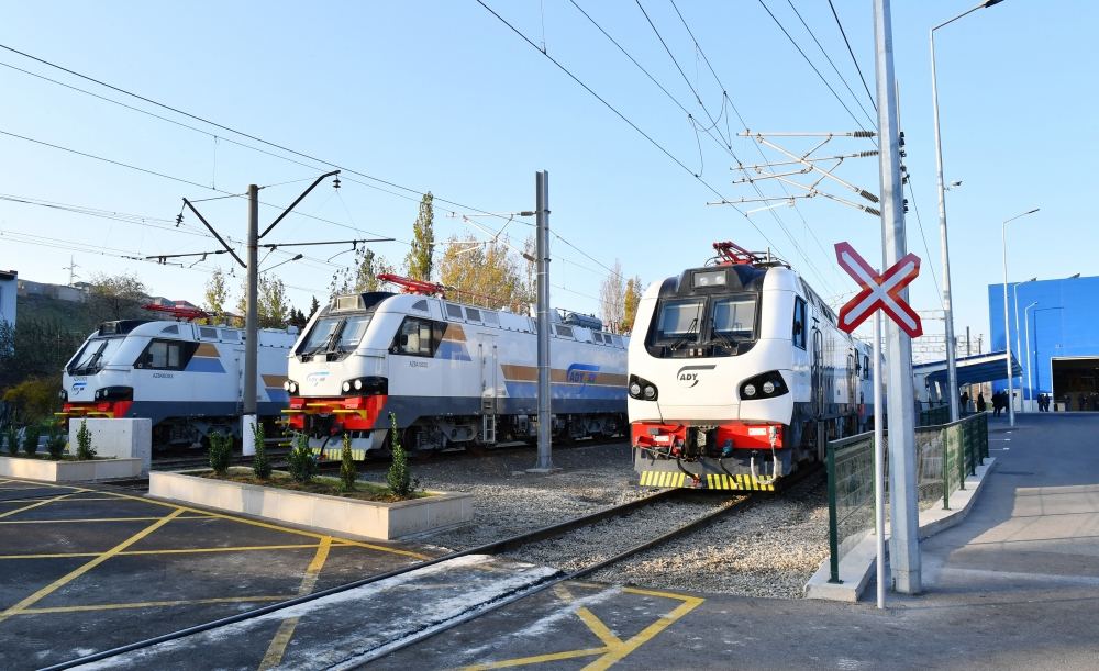 President Ilham Aliyev attended opening of new Bilajari locomotive depot (PHOTO/VIDEO)