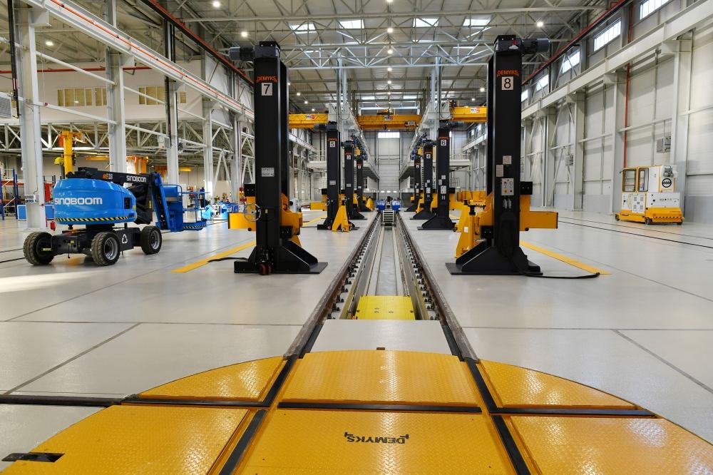 President Ilham Aliyev attended opening of new Bilajari locomotive depot (PHOTO/VIDEO)