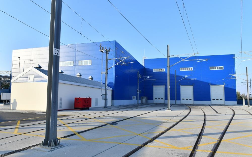 President Ilham Aliyev attended opening of new Bilajari locomotive depot (PHOTO/VIDEO)