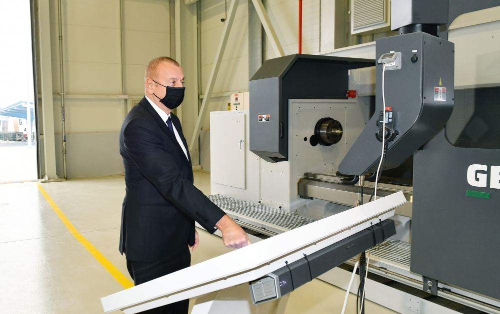 President Ilham Aliyev attended opening of new Bilajari locomotive depot (PHOTO/VIDEO)