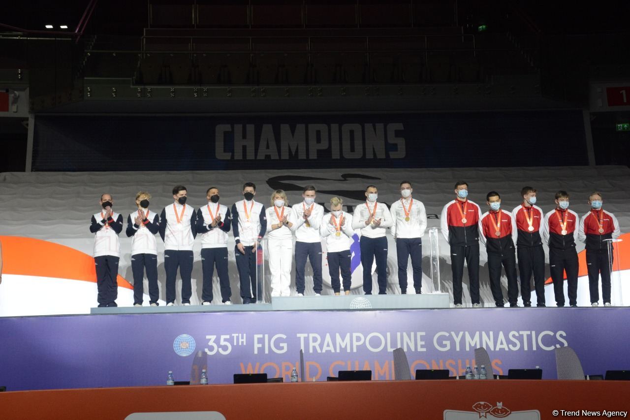Baku holds award ceremony of winners at 35th FIG World Championships (PHOTO)