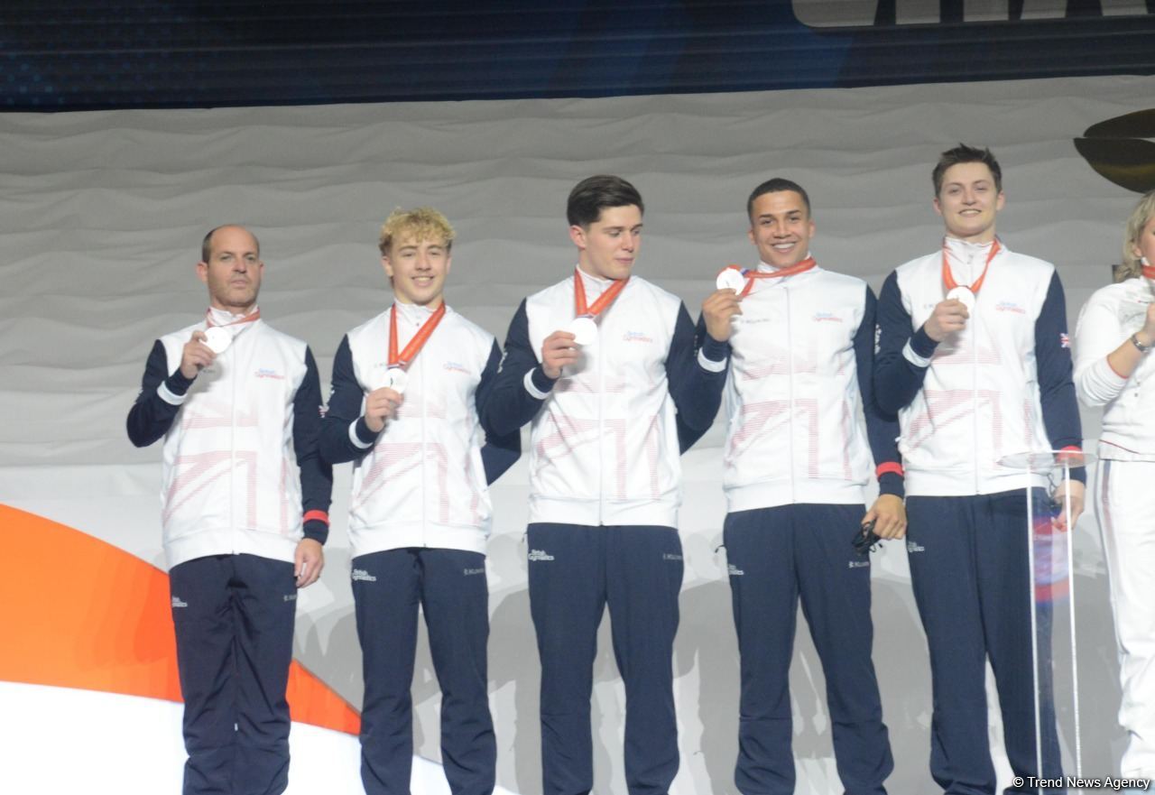 Baku holds award ceremony of winners at 35th FIG World Championships (PHOTO)