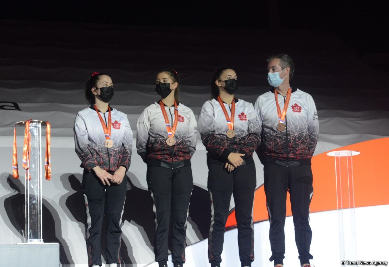 Baku holds award ceremony of winners at 35th FIG World Championships (PHOTO)