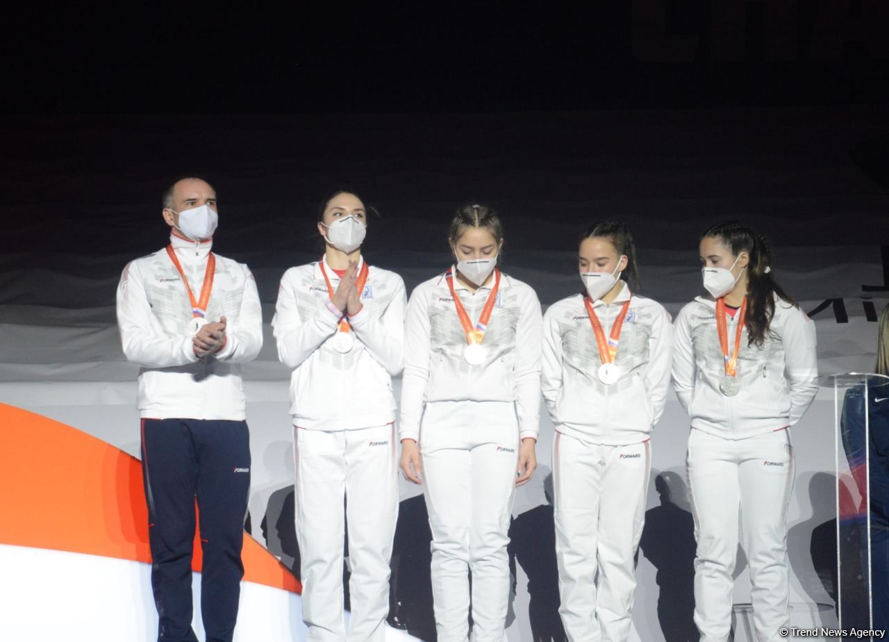Baku holds award ceremony of winners at 35th FIG World Championships (PHOTO)