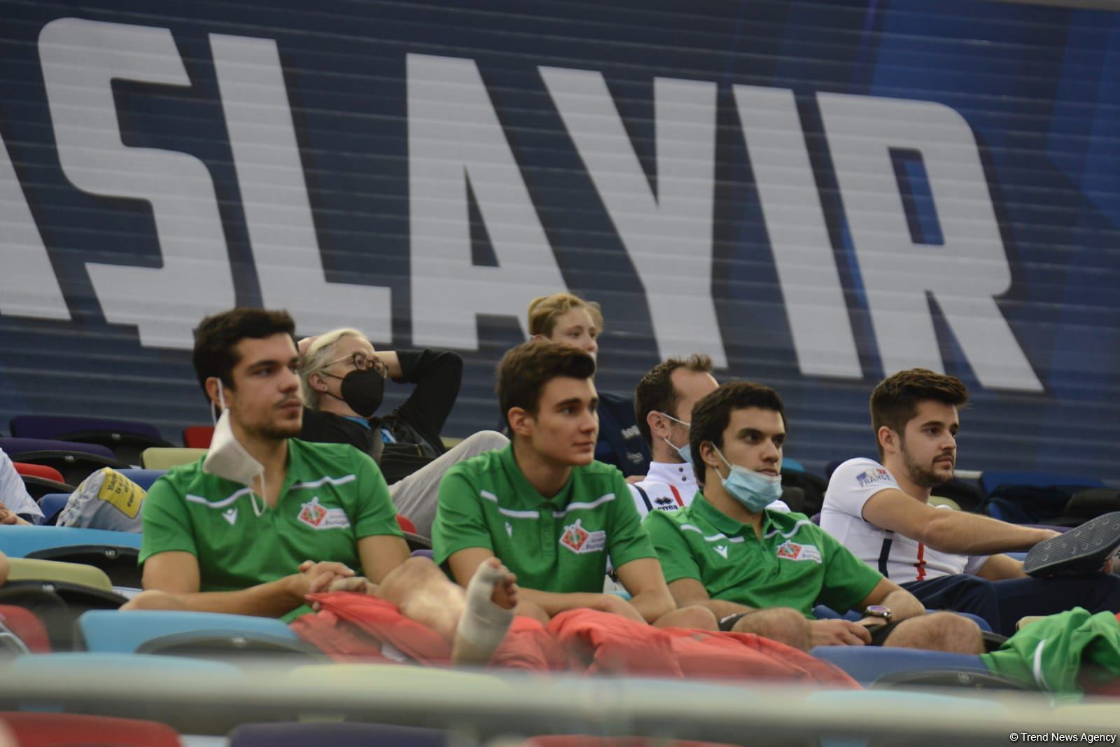 Finals among teams start at 35th FIG Trampoline Gymnastics World Championships in Baku (PHOTO)