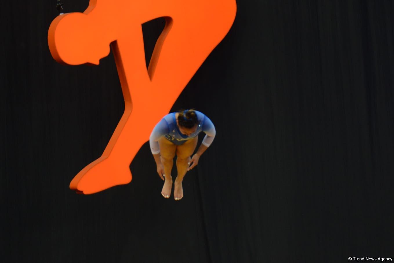 Finals among teams start at 35th FIG Trampoline Gymnastics World Championships in Baku (PHOTO)