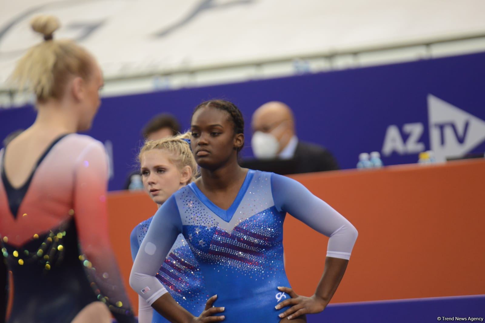 Finals among teams start at 35th FIG Trampoline Gymnastics World Championships in Baku (PHOTO)