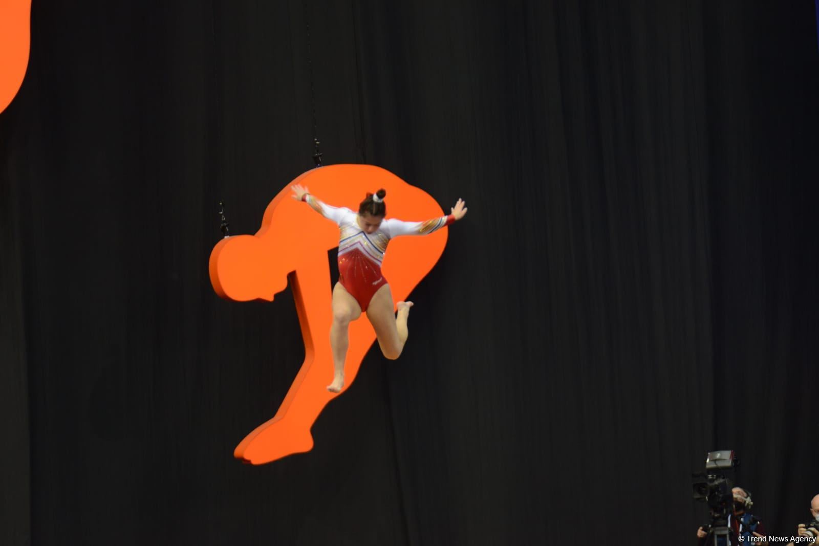 Finals among teams start at 35th FIG Trampoline Gymnastics World Championships in Baku (PHOTO)