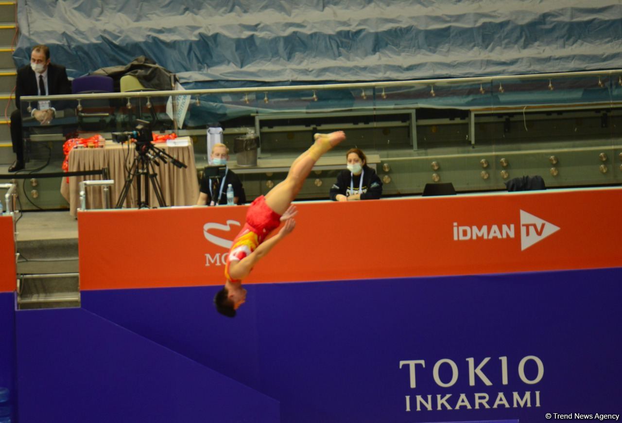 Second day of 35th FIG World Trampoline Championships kicks off in Baku (PHOTOS)