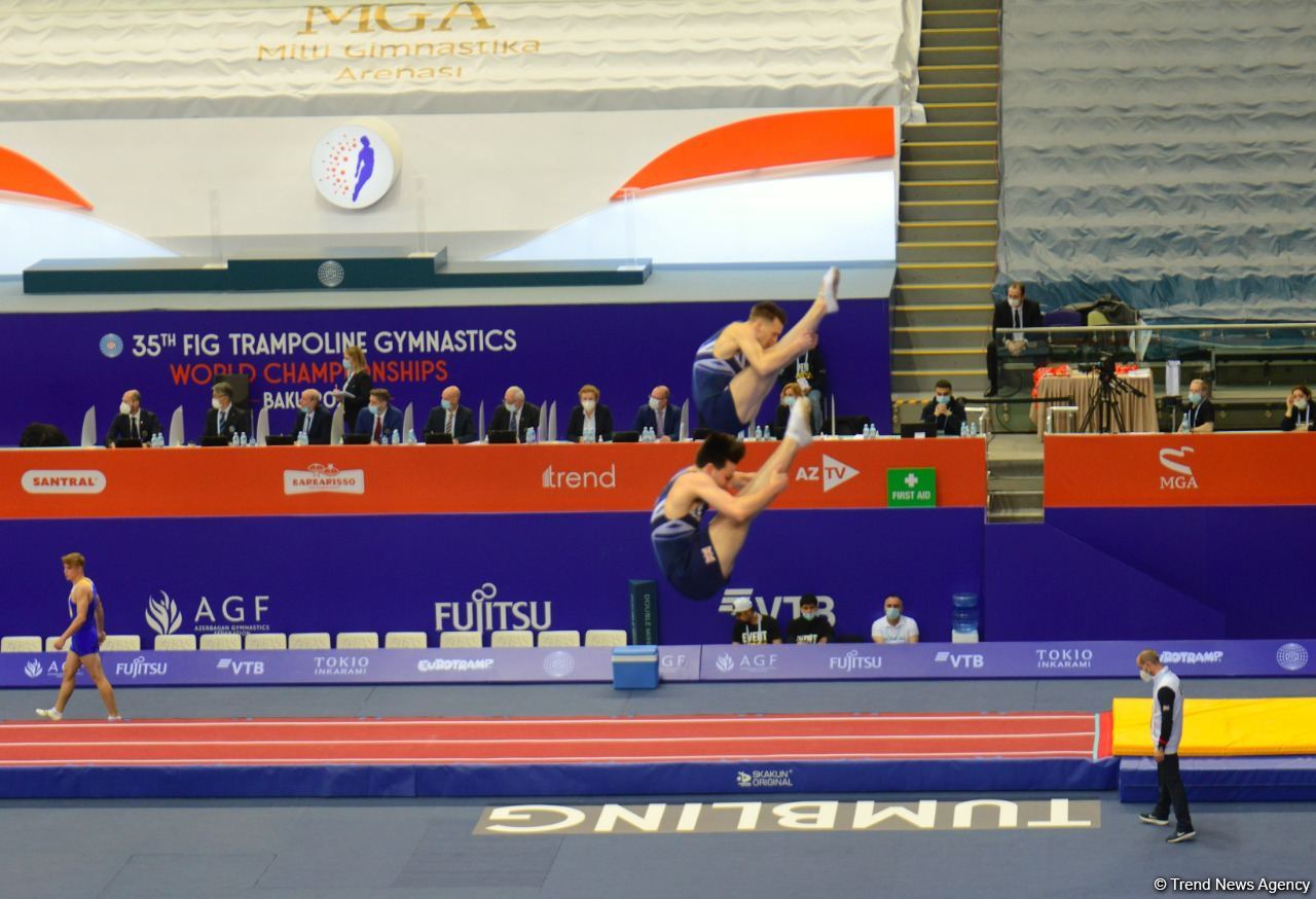 Second day of 35th FIG World Trampoline Championships kicks off in Baku (PHOTOS)