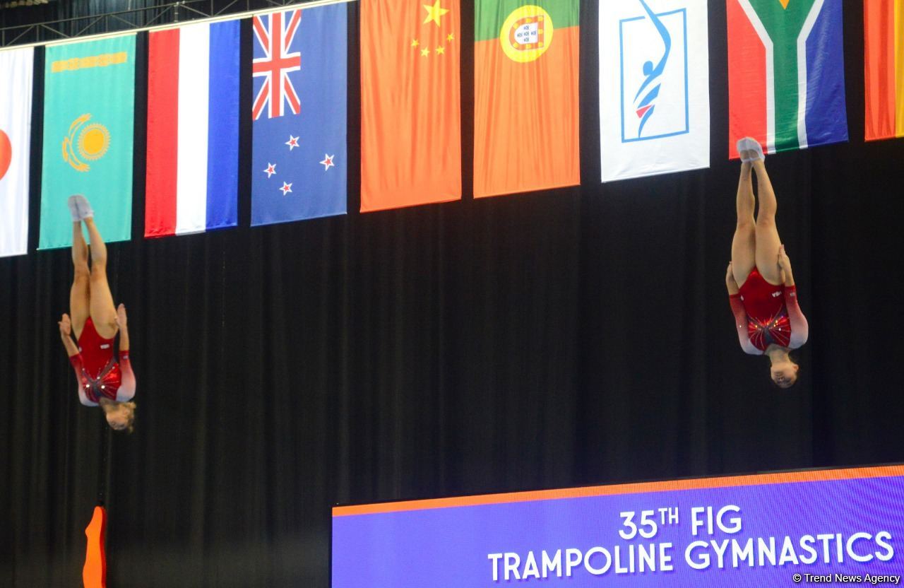 Second day of 35th FIG World Trampoline Championships kicks off in Baku (PHOTOS)