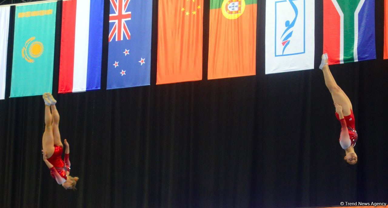 Second day of 35th FIG World Trampoline Championships kicks off in Baku (PHOTOS)