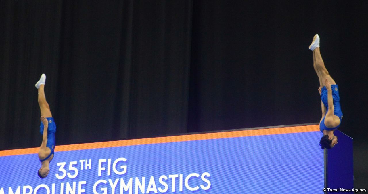 Second day of 35th FIG World Trampoline Championships kicks off in Baku (PHOTOS)