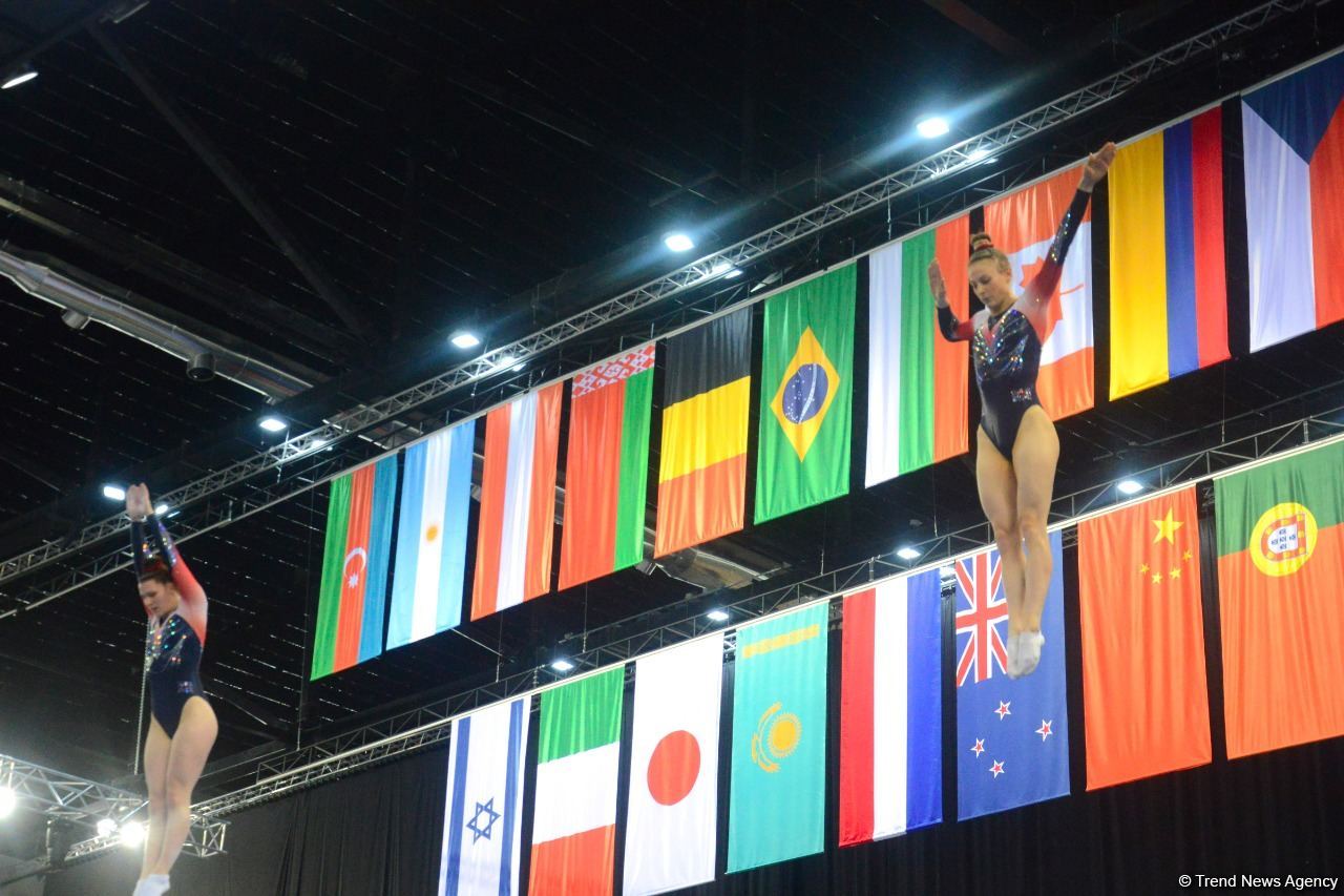 Second day of 35th FIG World Trampoline Championships kicks off in Baku (PHOTOS)