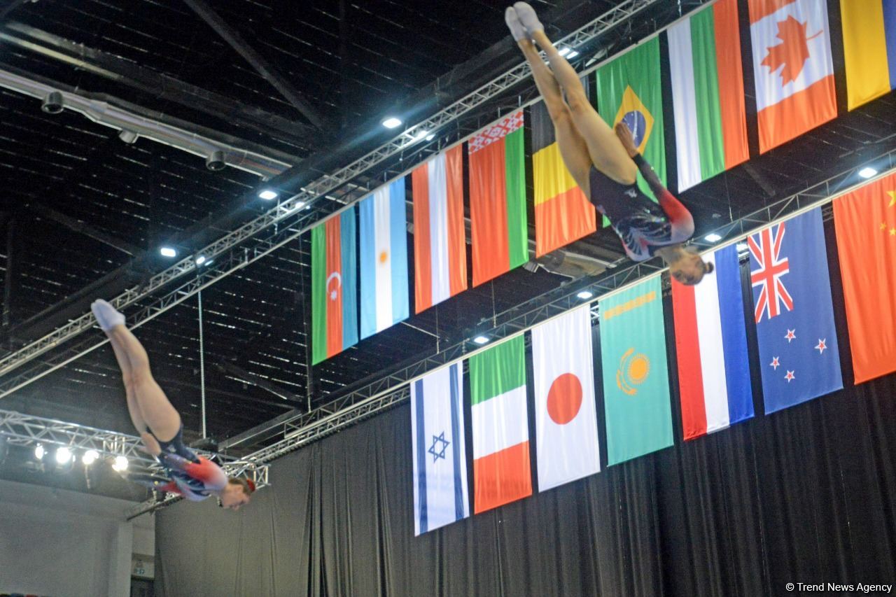 Second day of 35th FIG World Trampoline Championships kicks off in Baku (PHOTOS)