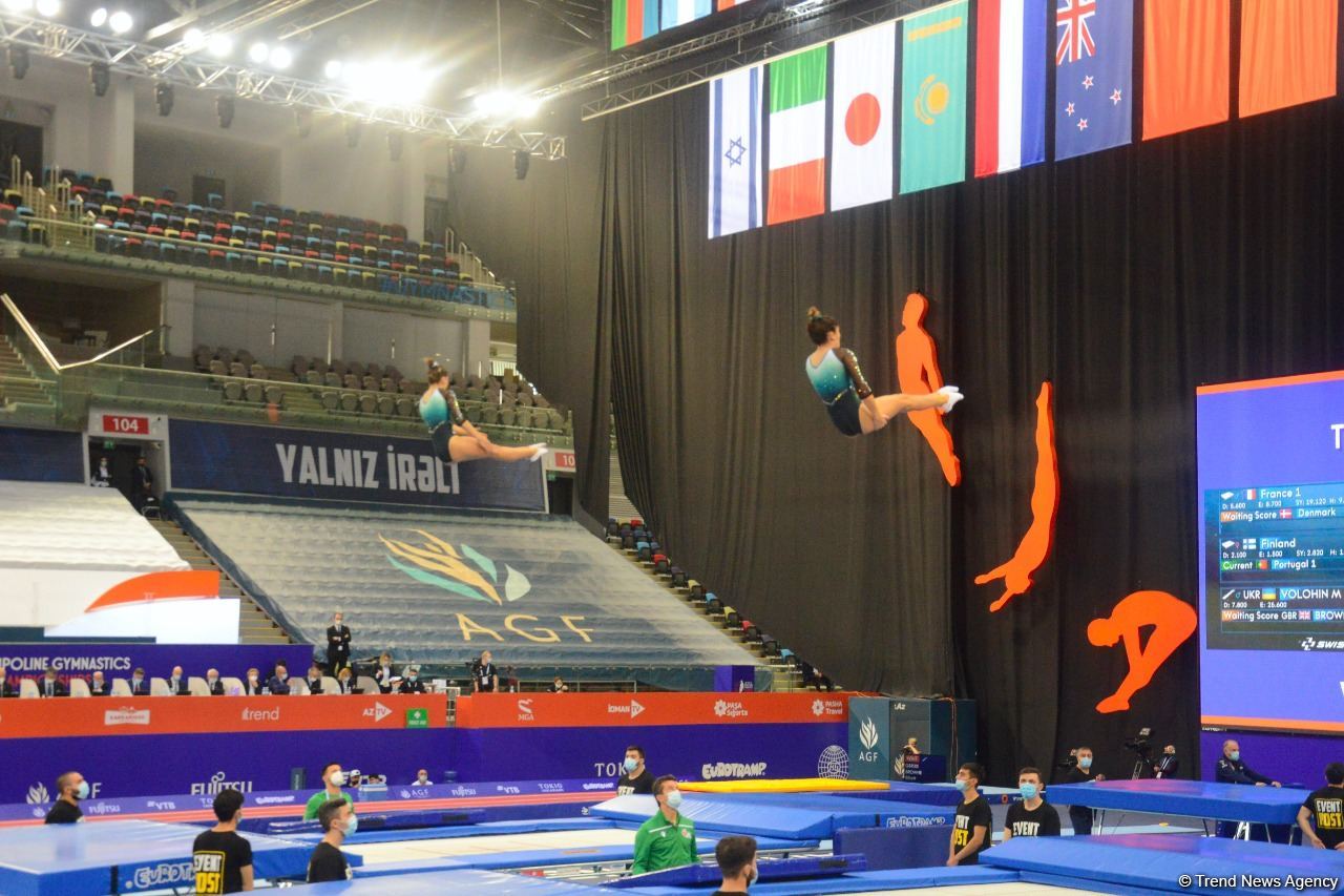 Second day of 35th FIG World Trampoline Championships kicks off in Baku (PHOTOS)