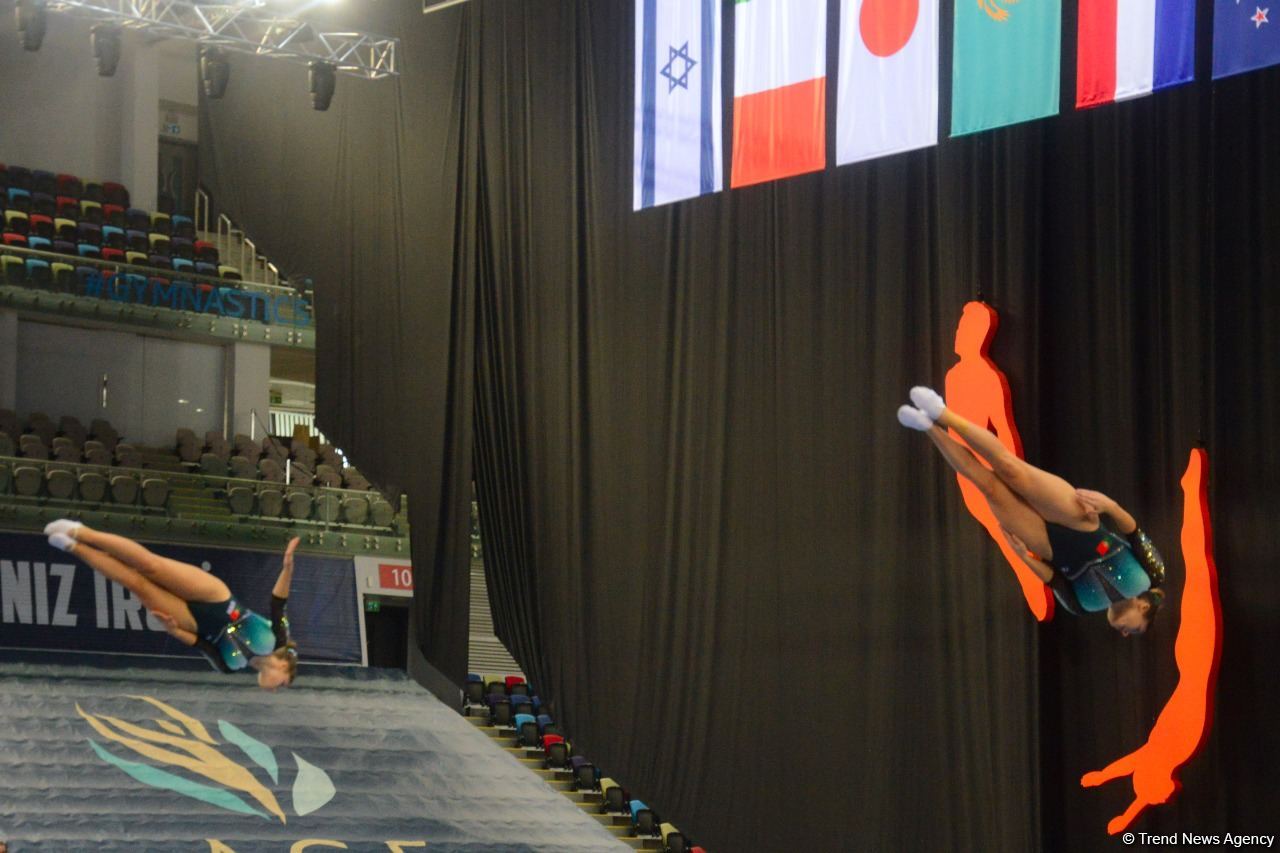 Second day of 35th FIG World Trampoline Championships kicks off in Baku (PHOTOS)