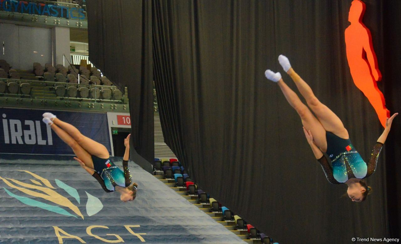 Second day of 35th FIG World Trampoline Championships kicks off in Baku (PHOTOS)