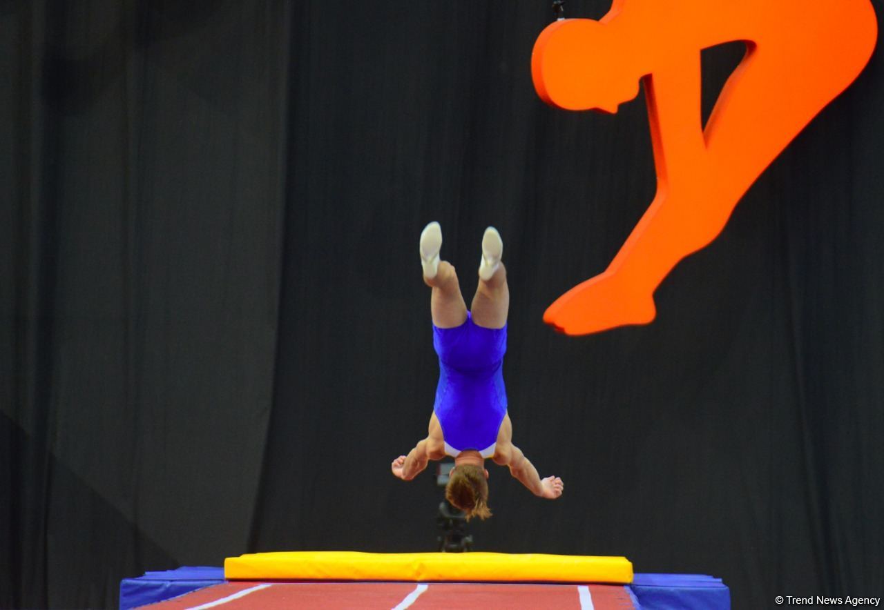 Second day of 35th FIG World Trampoline Championships kicks off in Baku (PHOTOS)