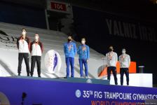 Baku holds award ceremony of winners in synchronized trampoline program (PHOTO)