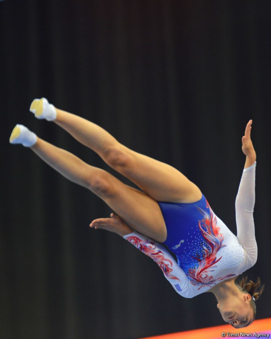 Finals kick off at 35th FIG World Trampoline Championships in Baku (PHOTOS)