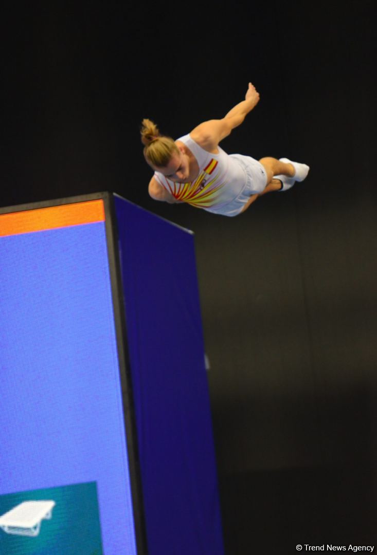 Finals kick off at 35th FIG World Trampoline Championships in Baku (PHOTOS)