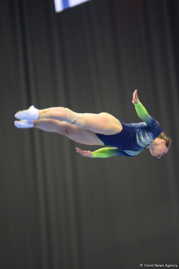 Finals kick off at 35th FIG World Trampoline Championships in Baku (PHOTOS)