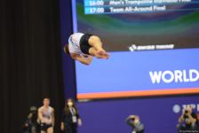 Azerbaijani gymnast performs in final at 35th FIG World Championships in Baku (PHOTO)